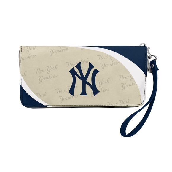 MLB New York Yankees Organizer Wallet Zip Women World Series New LAST ONE!! - Picture 1 of 3
